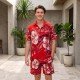 Men Shirt Summer Rayon Hand Painted Made in Bali